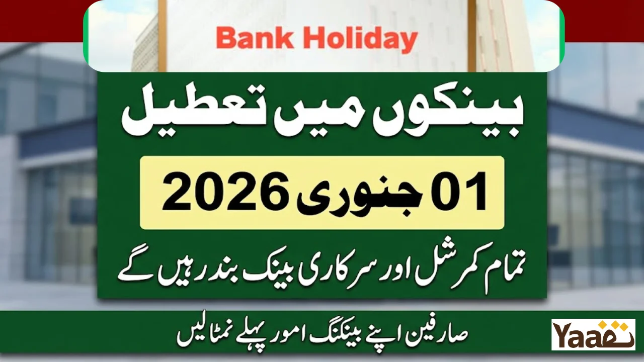 Bank Holiday on January 1, 2026 Announced – Banks to Remain Closed Nationwide