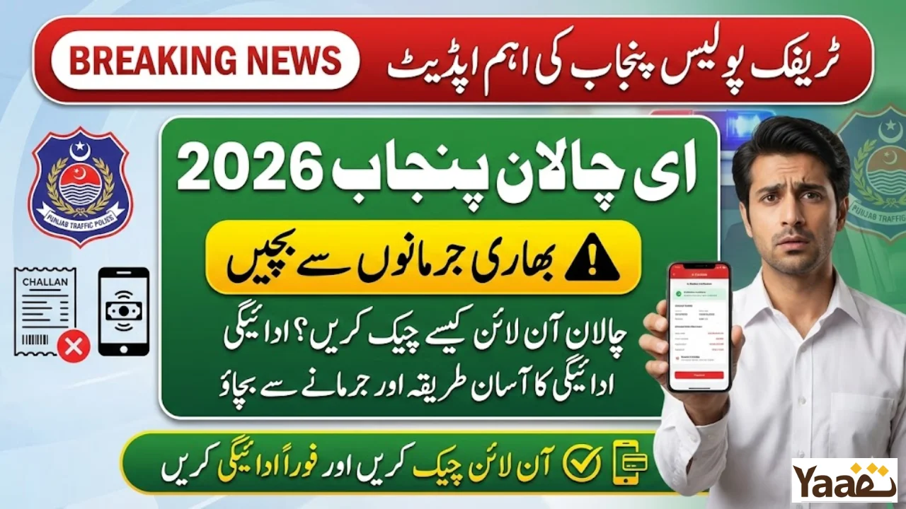 E-Challan Punjab 2026 – Check, Pay & Avoid Heavy Fines Online (Complete Guide)