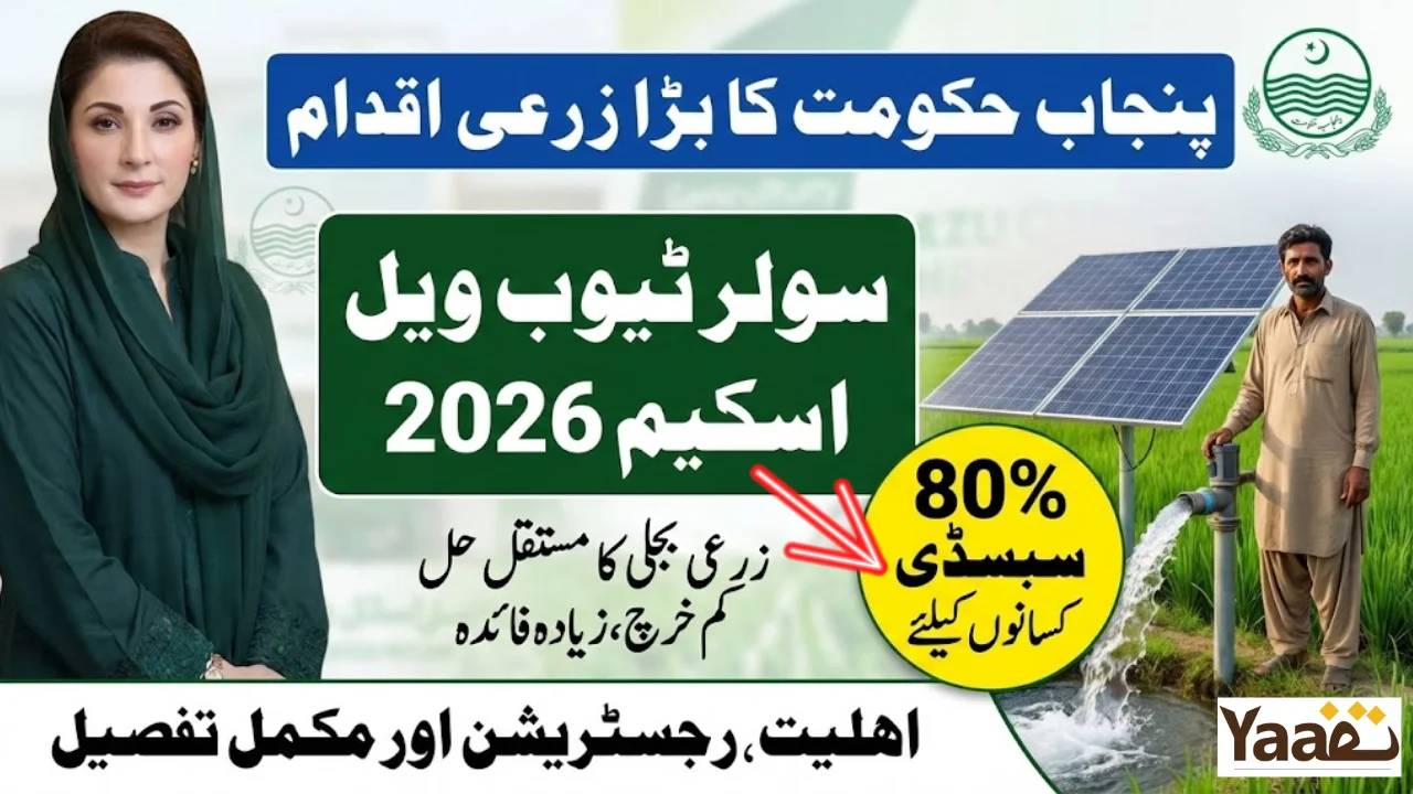 Punjab Solar Tubewell Scheme 2026 – Get 80% Govt Subsidy, Registration & Benefits Explained
