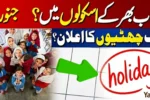 Winter Vacations Extended Across Punjab Schools – New Dates & Official Update Announced